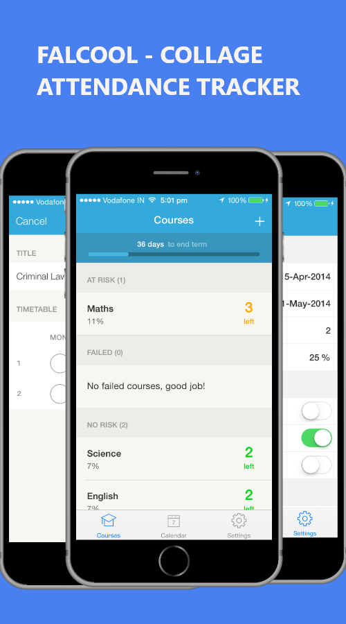 Facool - Collage Attendance Tracking App screenshot 1